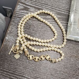 Formash Faux Pearl Necklace